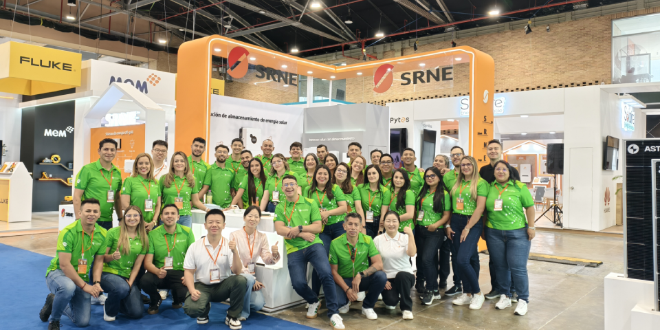 SRNE Showcased Innovative Solar and Energy Storage Solutions at ExpoSolar Colombia 2025